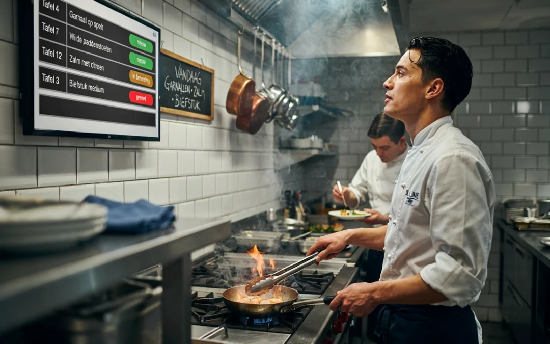 Keuken ticket systeem: papieren bonnen weg uit jouw restaurant